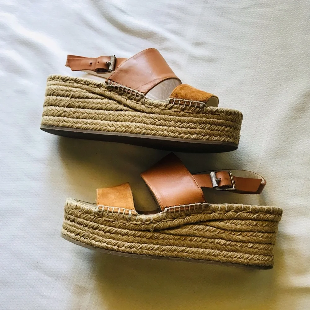 Rag & bone Women's Tan Platform Sandals - Picture 3 of 12